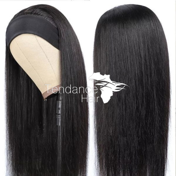 Perruque lisse bandeau