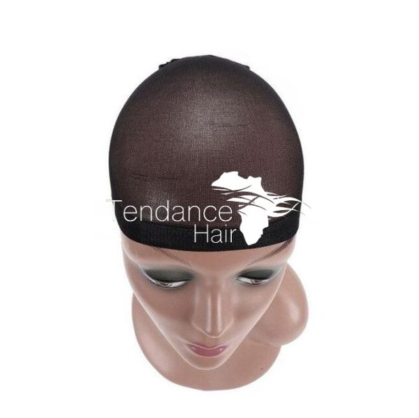 Bonnet wig cap noir