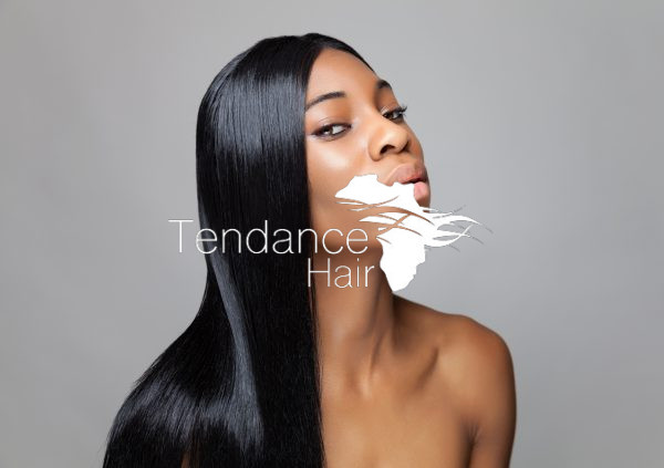 Black beauty with long straight hair